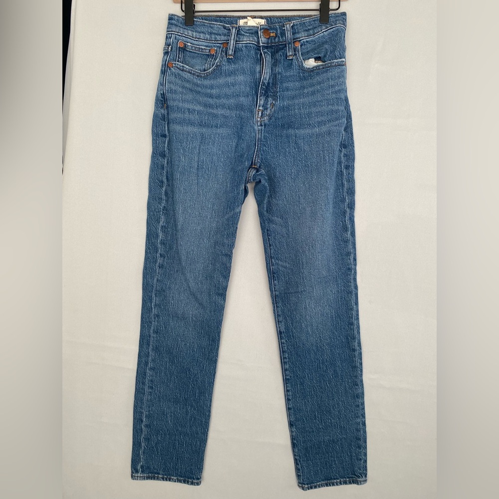 Madewell The High Rise Slim BoyJean Medium Wash 26